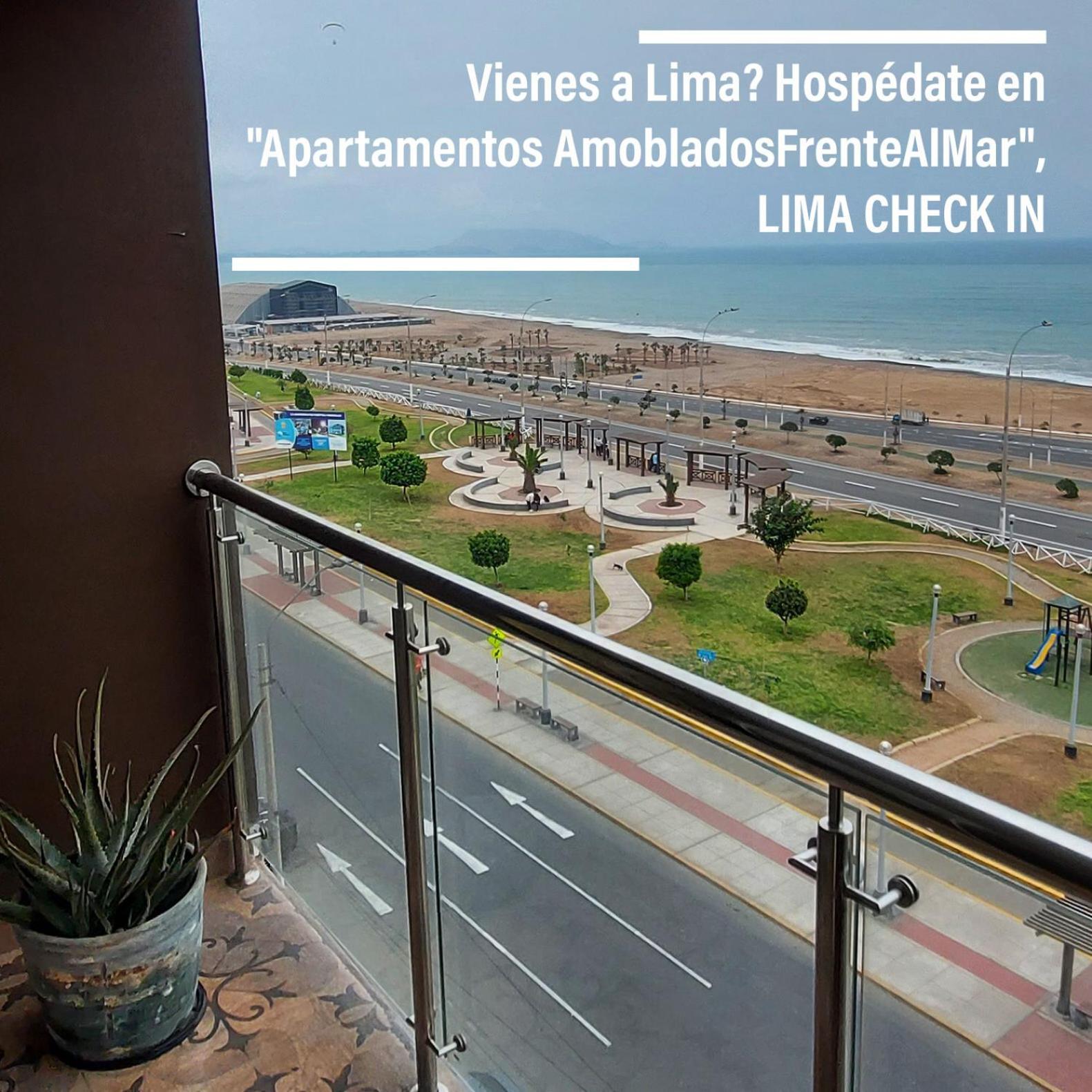 Frente Al Mar En San Miguel Apartamento Lima Check In Exterior photo